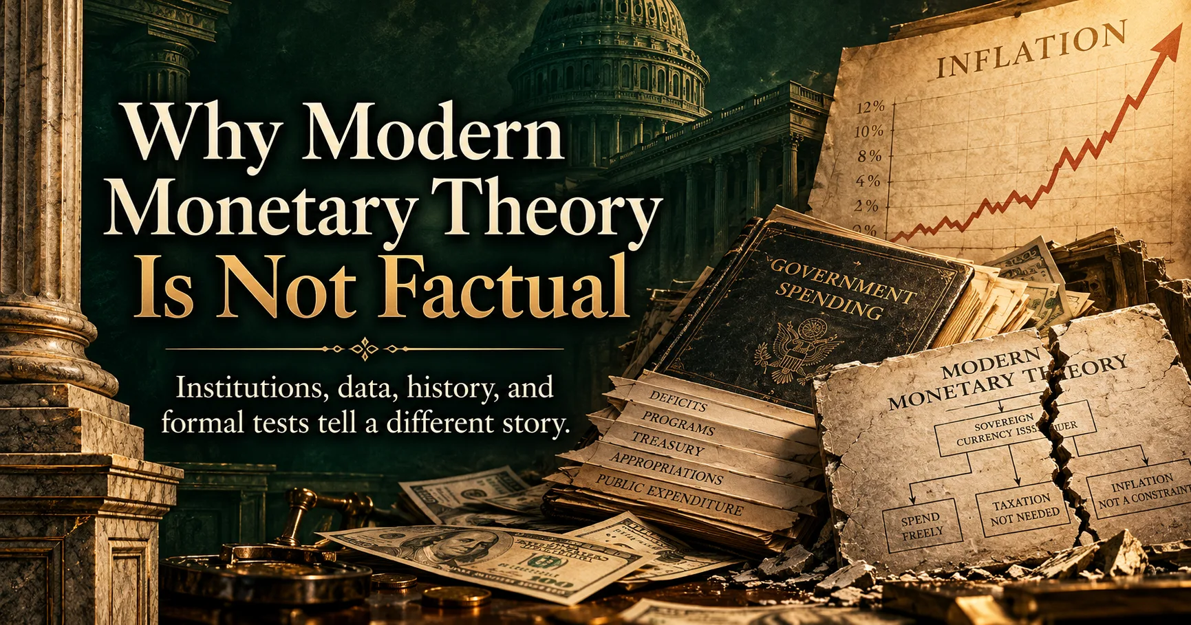Why Modern Monetary Theory Is Not Factual — Expanded Evidence from Institutions, Data, History, and Formal Tests