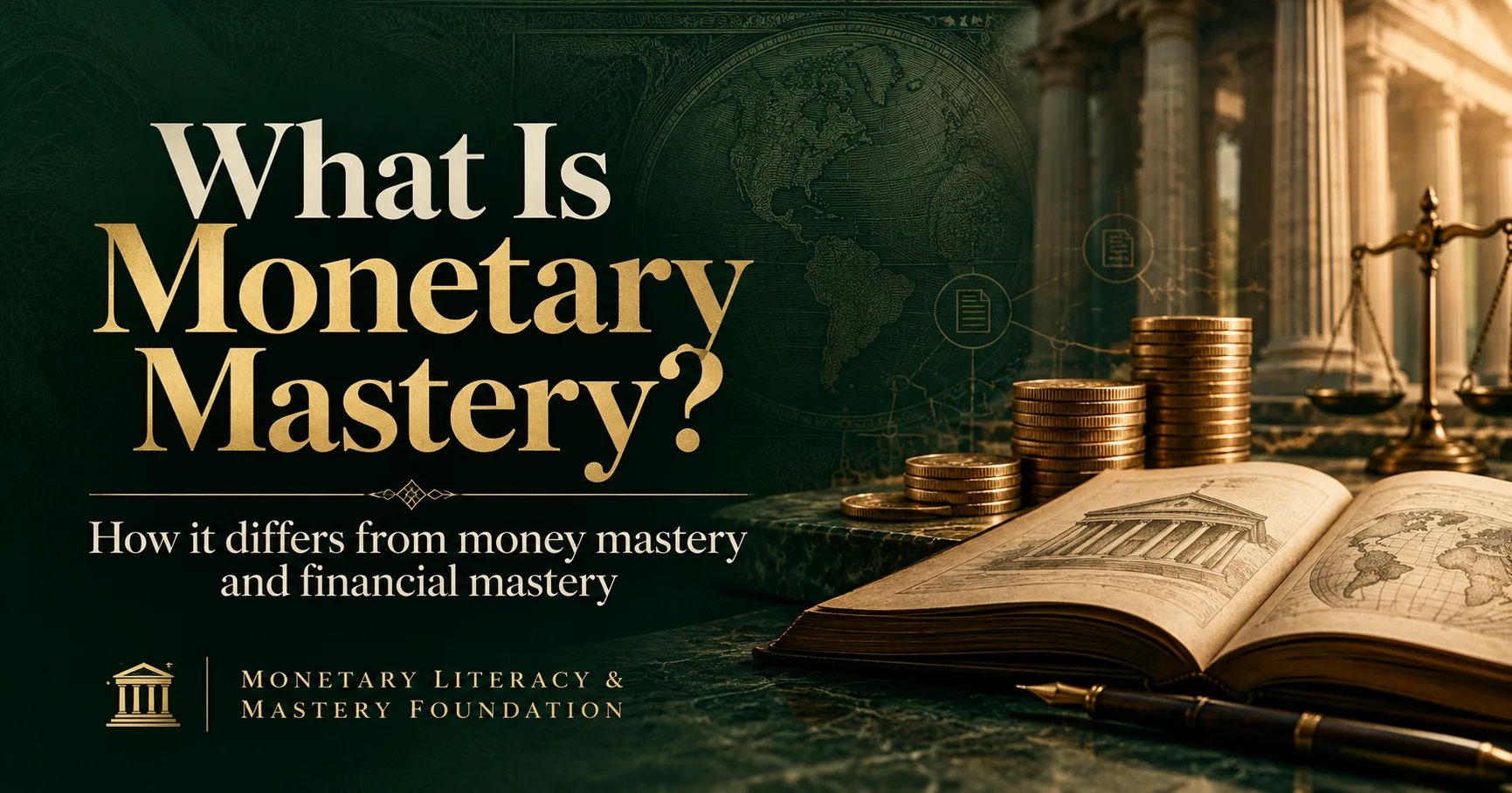 What Is Monetary Mastery? And Why Is It Different From Money Mastery and Financial Mastery?