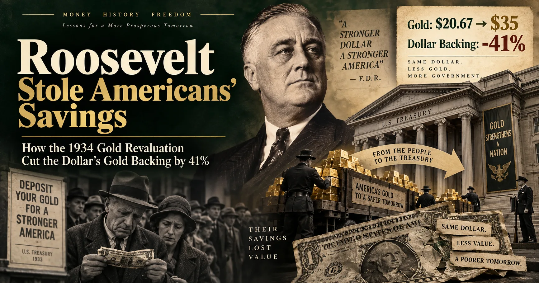 Roosevelt and Gold Robbery