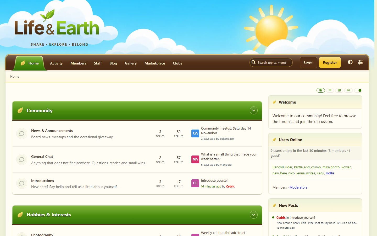Life & Earth