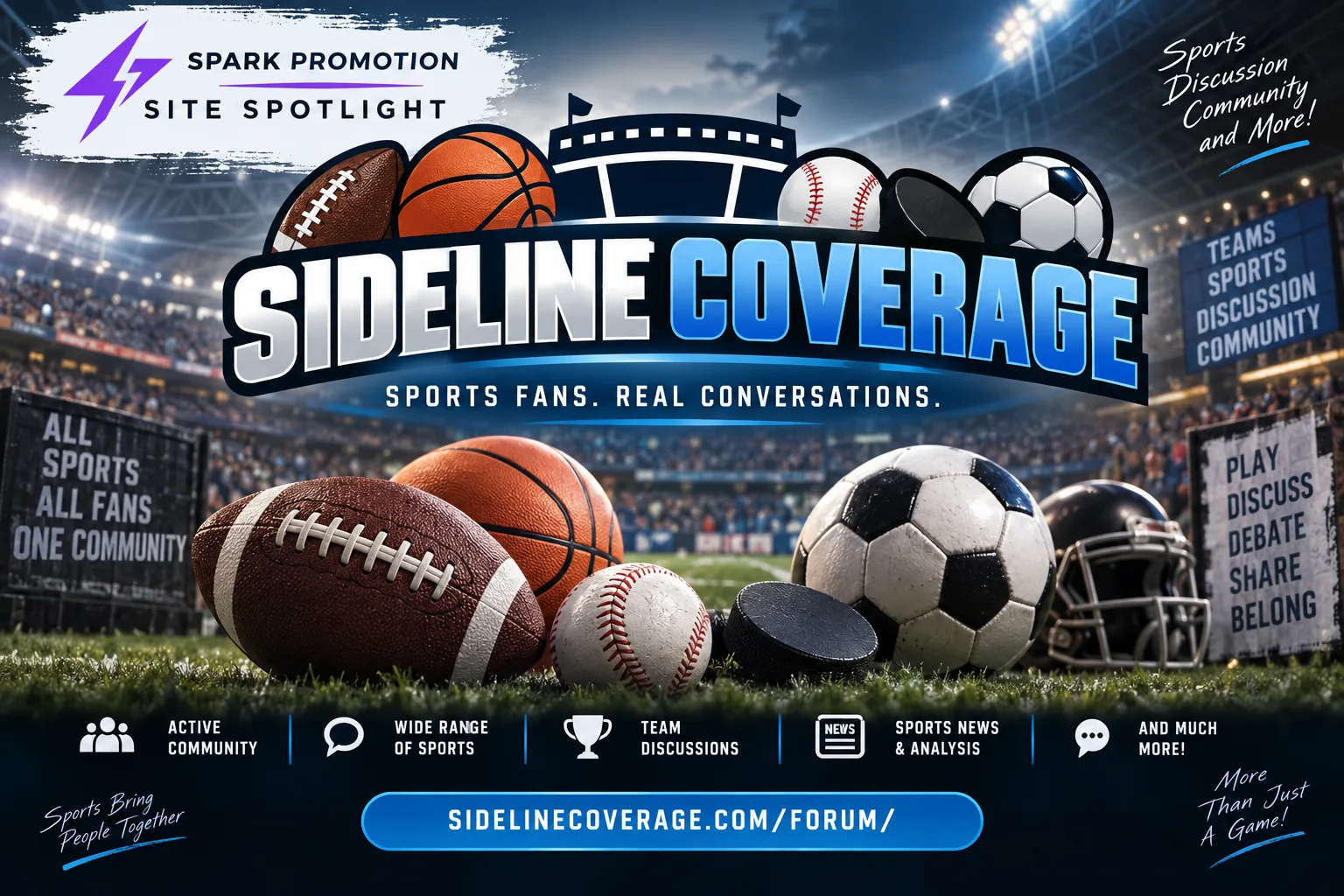 Sideline Coverage: Where Sports Fans Come Together