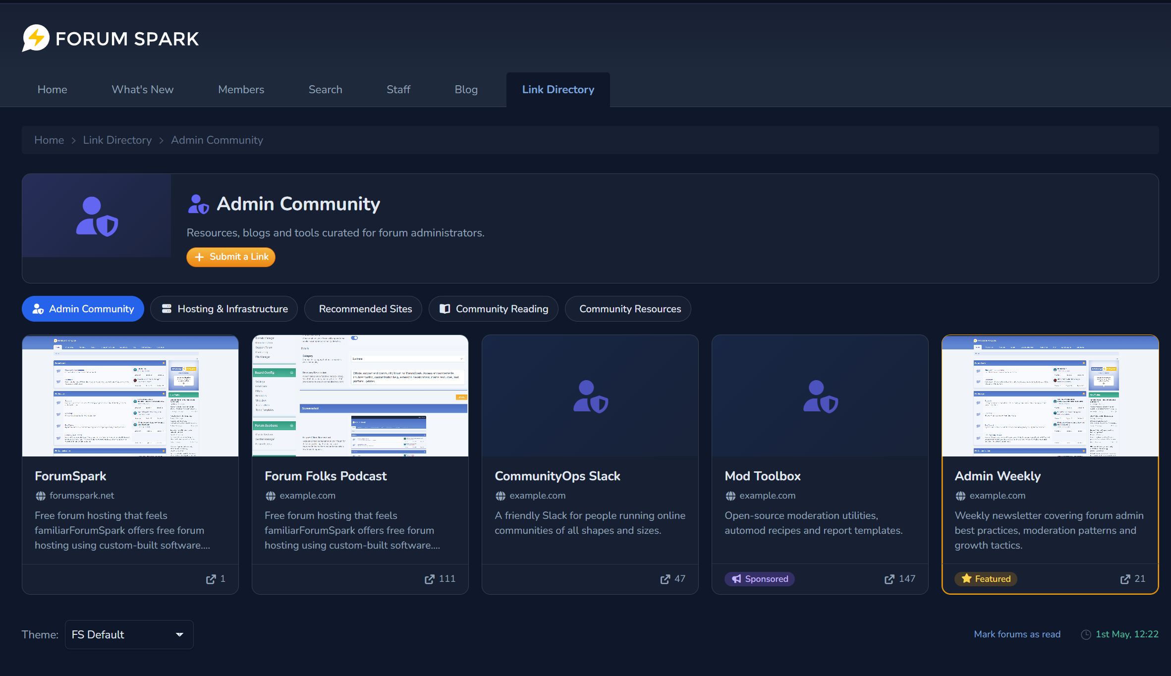 Link Directory screenshot