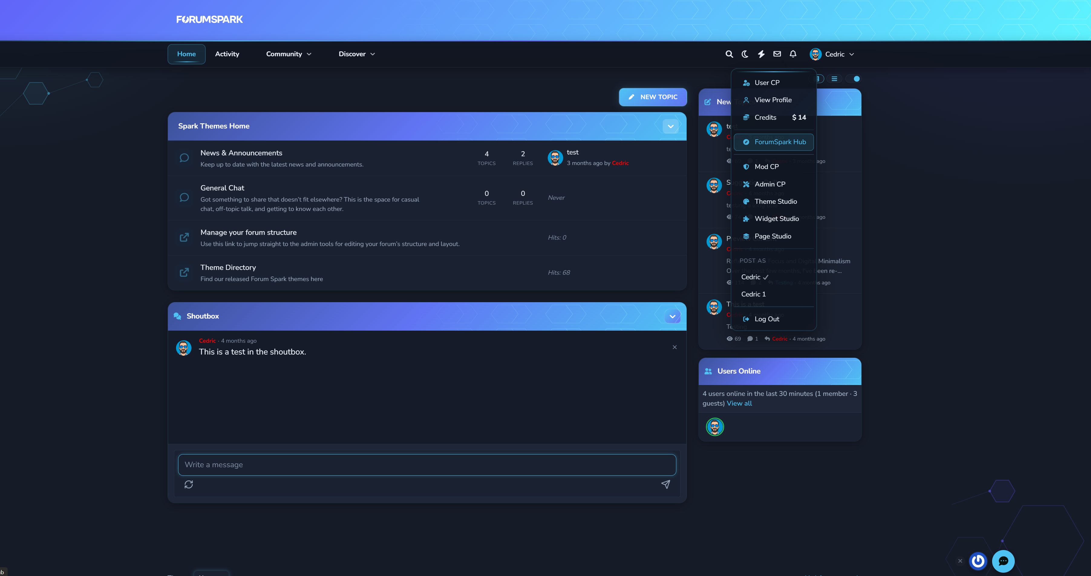 Hexagon screenshot