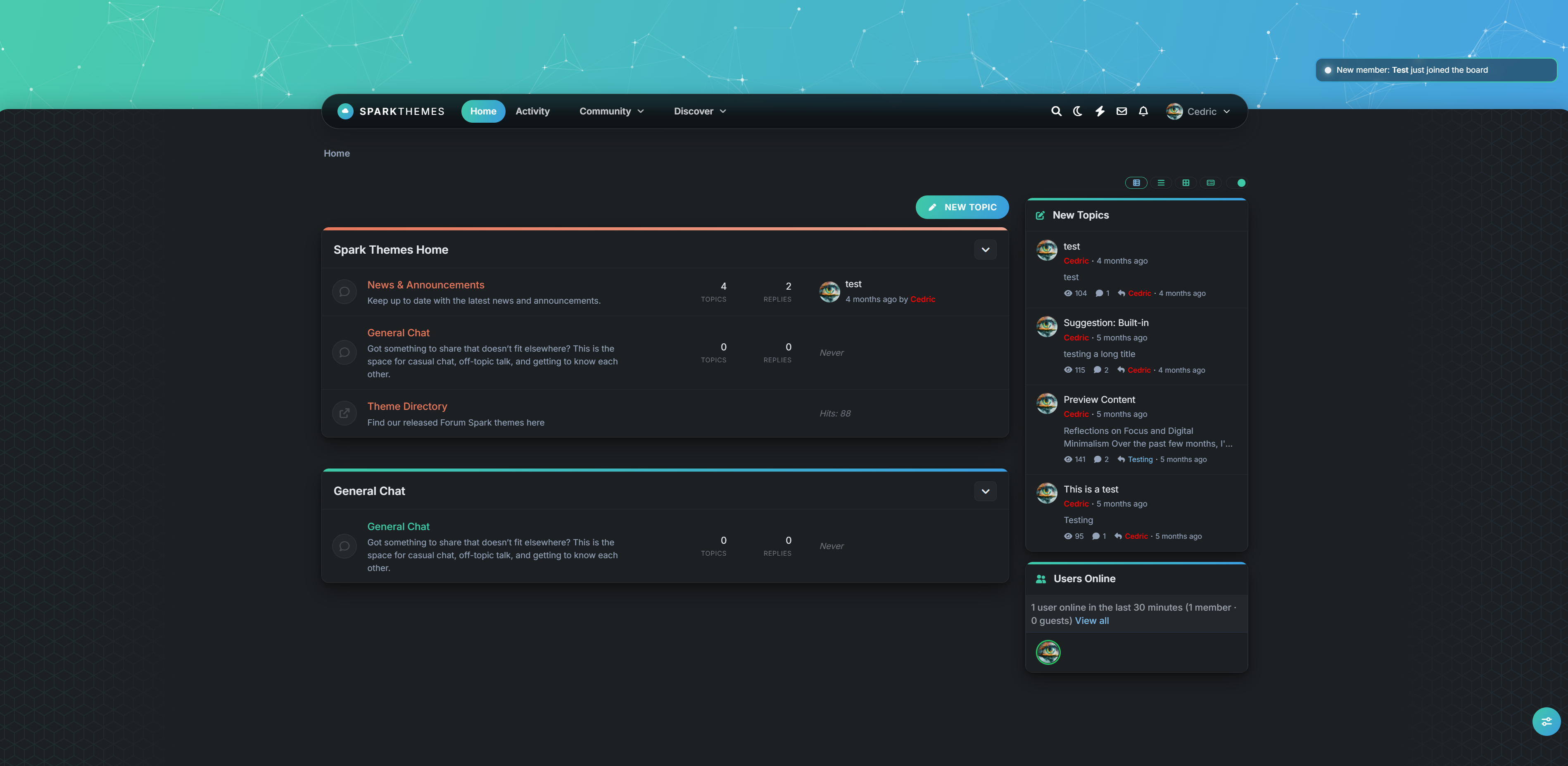 Nimbus screenshot