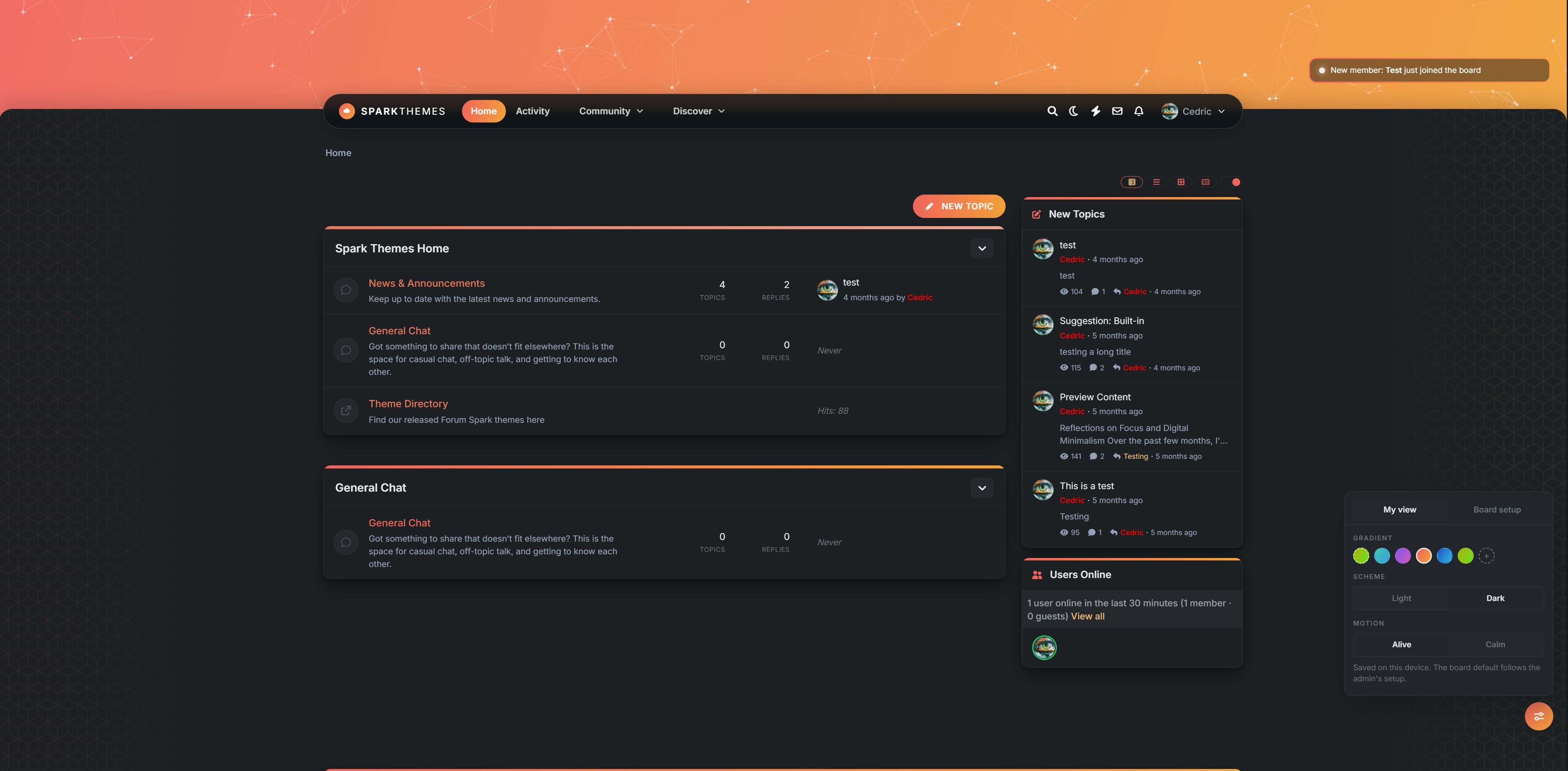 Nimbus screenshot