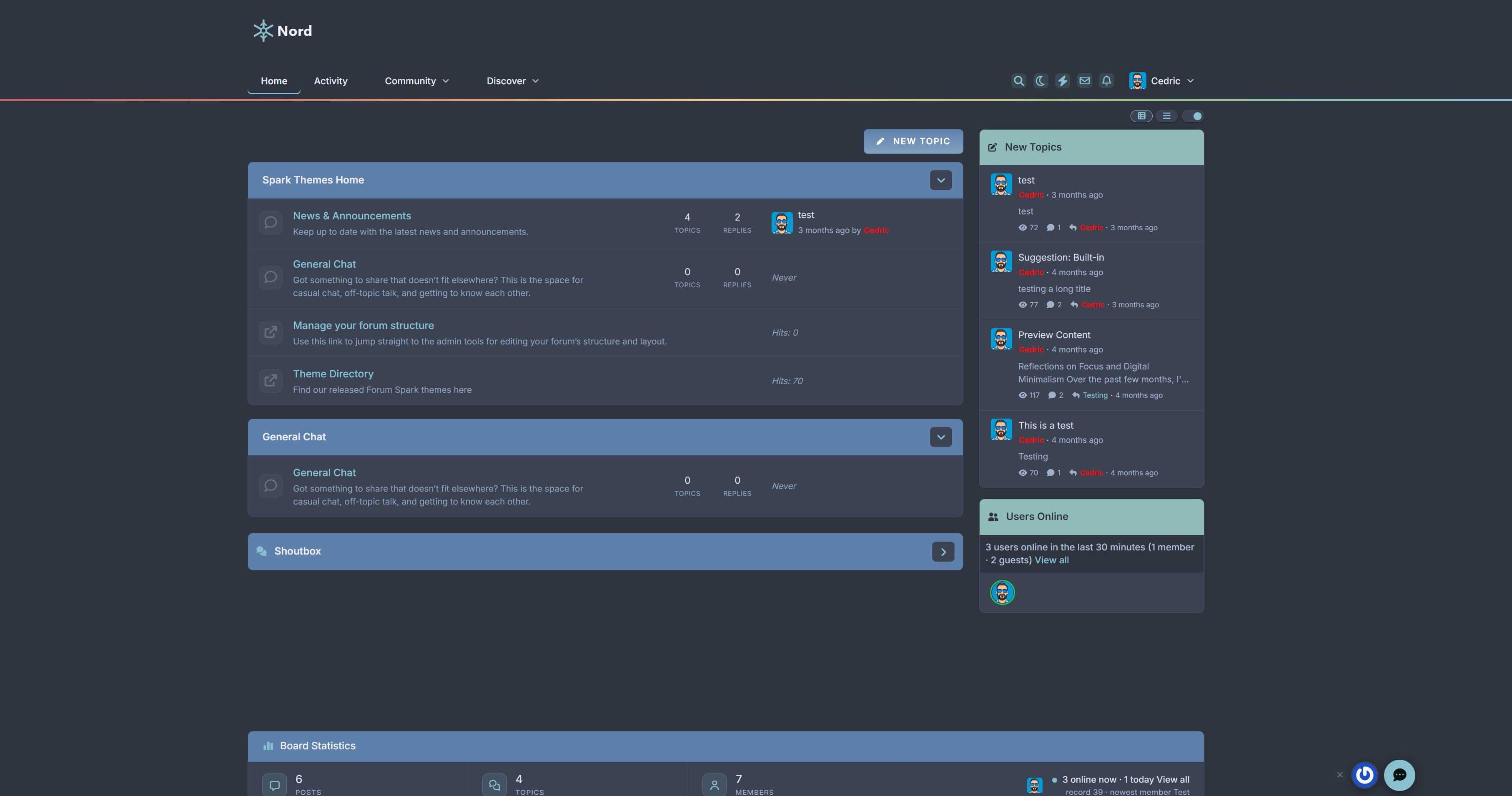 Nord screenshot