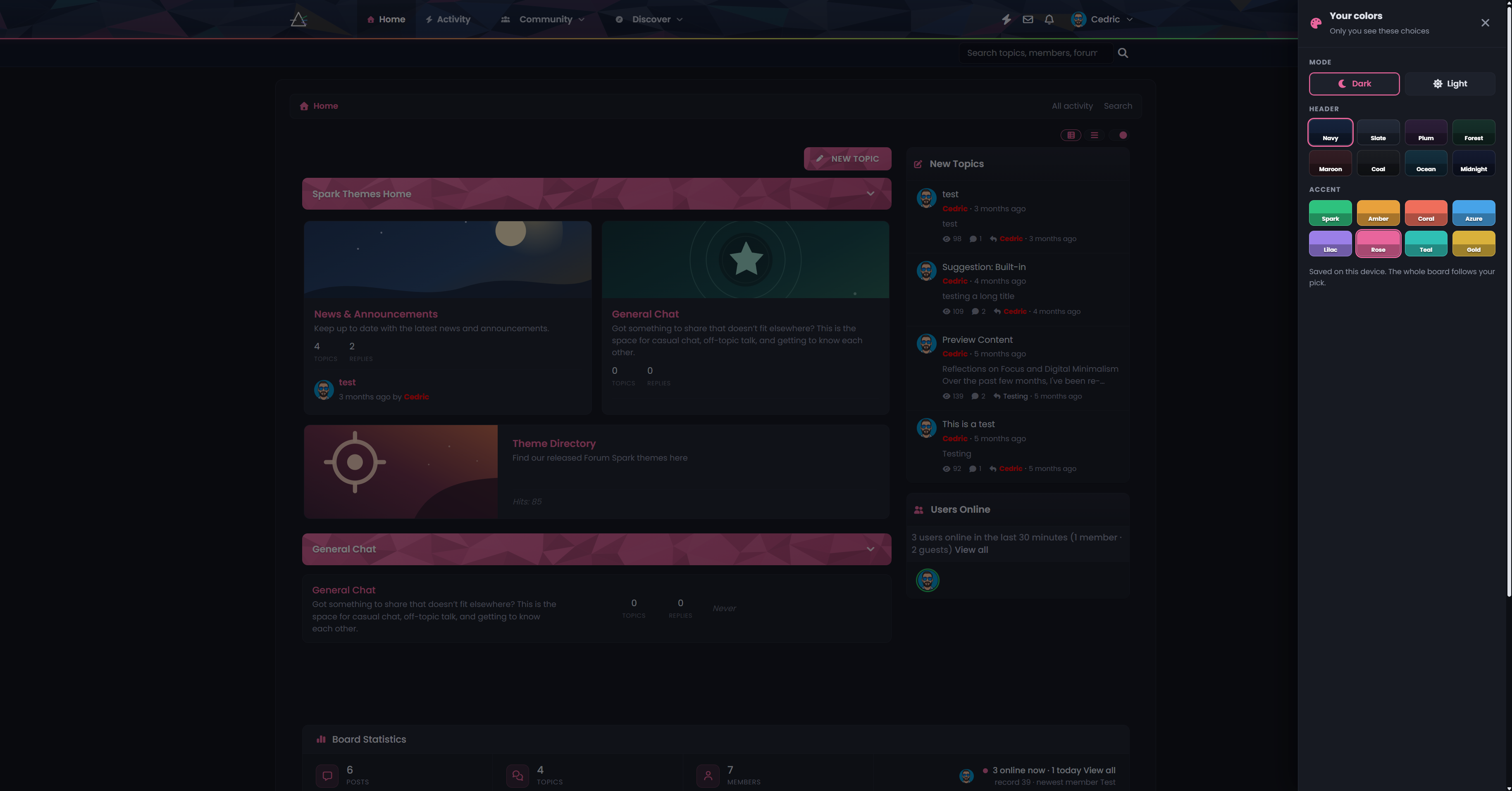 Prism screenshot
