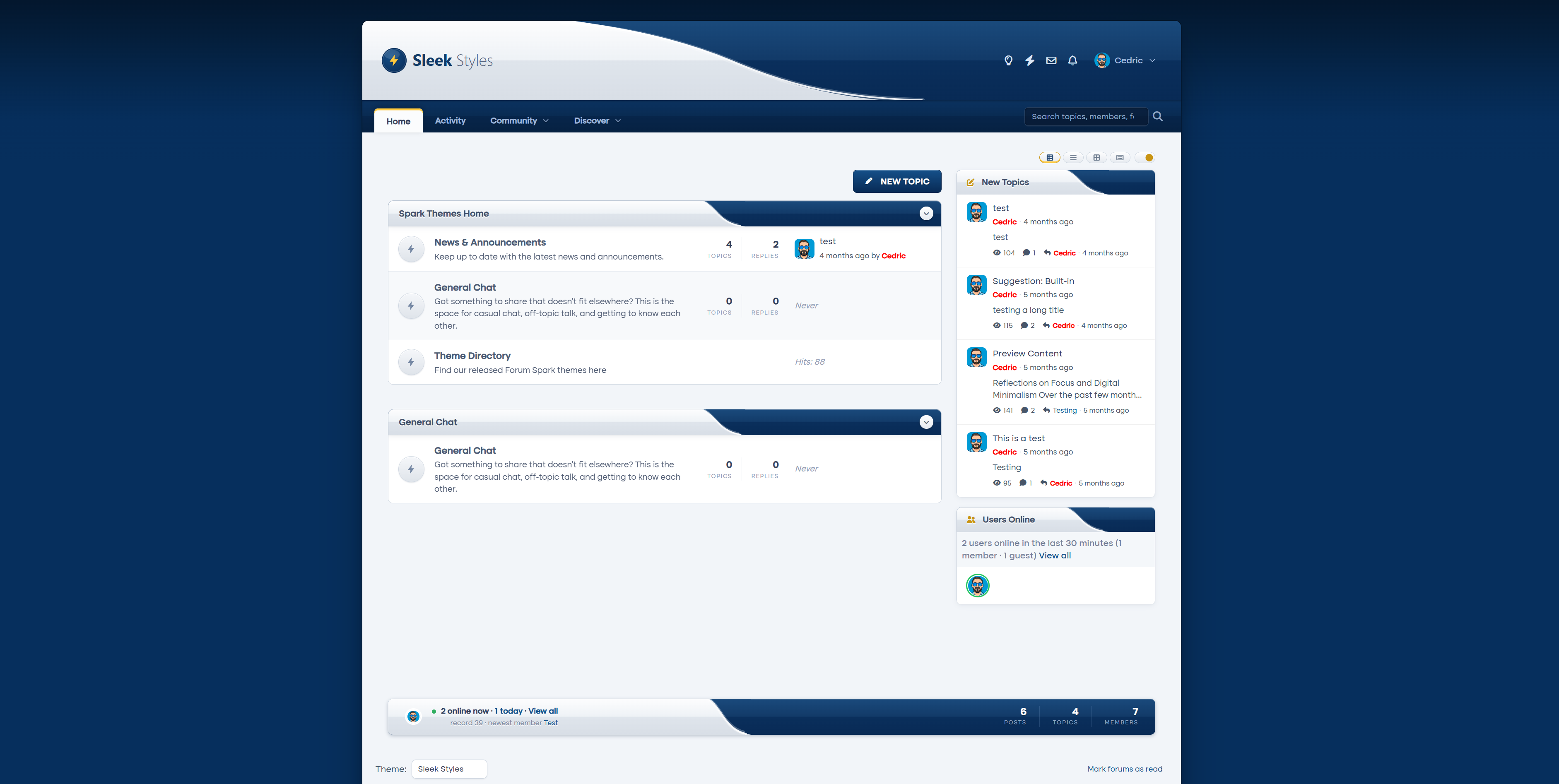 Sleek Styles screenshot